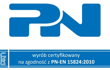 Gładzie Śnieżka ACRYL-PUTZ® z certyfikatem Polskiej Normy