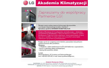 Nowy sezon szkoleń w Akademia Klimatyzacji LG