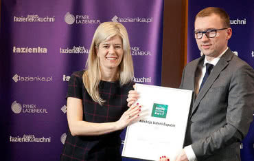 Baterie Espacio nagrodzone w konkursie Łazienka - Wybór Roku 2017
