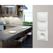 Osprzęt elektroinstalacyjny Ospel - seria Karo 